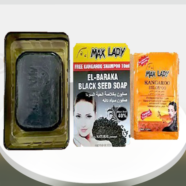 صابون ضدجوش و ضدلک سیاه دانه مکس لیدی MAX LADY