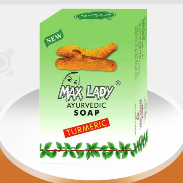 صابون ضدجوش و ضدلک زردچوبه 75 گرمی مکس لیدی MAX LADY